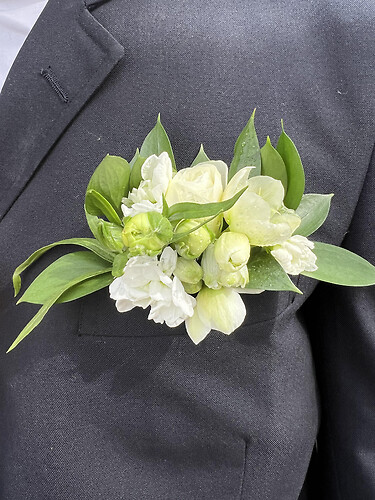 White Pocket Square